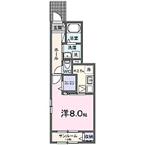 ピアッツァ 105 ｜ 埼玉県熊谷市石原821-2（賃貸アパート1K・1階・33.20㎡） その2