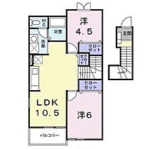 ロイヤルメゾンＧ 201 ｜ 埼玉県大里郡寄居町大字末野1839（賃貸アパート2LDK・2階・51.67㎡） その2