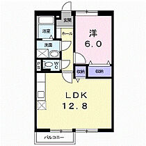 ドエル観音寺Ａ 203 ｜ 群馬県高崎市棟高町538-9（賃貸アパート1LDK・2階・46.13㎡） その2