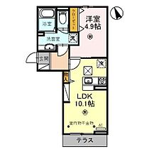 シーダーブラン 101 ｜ 埼玉県深谷市緑ケ丘4-13（賃貸アパート1LDK・1階・37.92㎡） その2