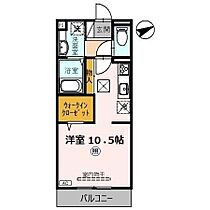 Ｄ-ｒｏｏｍ Ｆｌｏｗｅｒ 107 ｜ 埼玉県深谷市田所町（賃貸アパート1R・1階・30.03㎡） その2