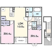 メゾン　リヴィエール　I 201 ｜ 群馬県邑楽郡大泉町大字寄木戸303-1（賃貸アパート2LDK・2階・59.16㎡） その2