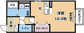 マードレ  ｜ 滋賀県草津市草津3丁目（賃貸アパート1R・2階・30.53㎡） その2