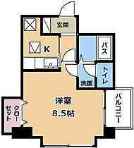 メゾンシャルマン・エレガンテ  ｜ 滋賀県大津市中央3丁目（賃貸マンション1K・3階・25.40㎡） その2