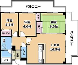 忠兵衛ビル晴嵐  ｜ 滋賀県大津市晴嵐1丁目（賃貸マンション3LDK・3階・80.06㎡） その2