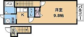 ジュネス山元II  ｜ 滋賀県大津市大江4丁目（賃貸アパート1R・2階・33.11㎡） その2