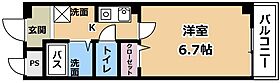 グランドヒル瀬田  ｜ 滋賀県大津市大萱1丁目（賃貸マンション1K・6階・22.01㎡） その2