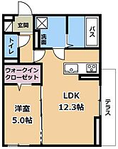 アリア大江  ｜ 滋賀県大津市大江一丁目（賃貸アパート1LDK・1階・42.79㎡） その2