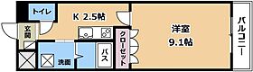 West Blue  ｜ 滋賀県大津市本堅田4丁目（賃貸マンション1K・1階・31.02㎡） その2