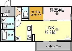 アリア大江  ｜ 滋賀県大津市大江一丁目（賃貸アパート1LDK・2階・41.86㎡） その2