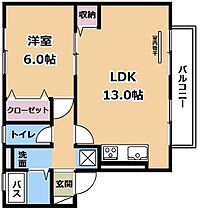 ピシックKII  ｜ 滋賀県草津市追分3丁目（賃貸アパート1LDK・2階・45.03㎡） その2