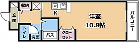 ジュネス藤  ｜ 滋賀県大津市大萱7丁目（賃貸マンション1R・4階・28.06㎡） その2