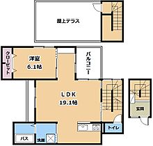 メル　ヴァンベール  ｜ 滋賀県栗東市小柿4丁目（賃貸アパート1LDK・2階・68.23㎡） その2