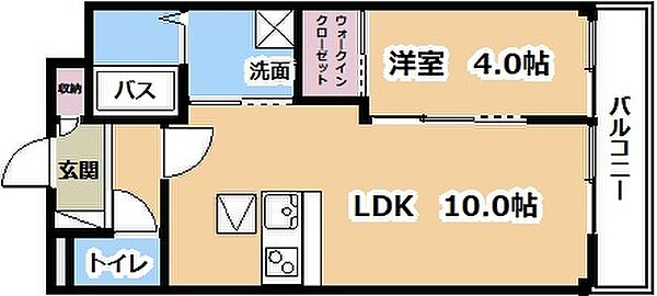 Grand　Raffine ｜滋賀県大津市月輪2丁目(賃貸マンション1LDK・1階・36.00㎡)の写真 その2