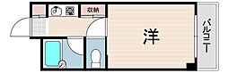 エトール3 ワンルームの間取図画像