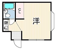 STマンション市庭 ワンルームの間取図画像