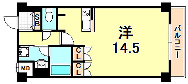 ミミエデン西北 ｜兵庫県西宮市田代町(賃貸マンション1R・3階・39.50㎡)の写真 その2