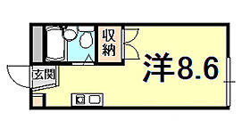 ステラパレス  ｜ 兵庫県西宮市門前町（賃貸アパート1R・2階・17.39㎡） その2