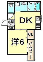 CRASIS今津駅前  ｜ 兵庫県西宮市今津水波町（賃貸マンション1DK・2階・26.63㎡） その2