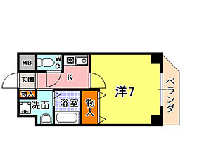 エテルノ甲東園  ｜ 兵庫県西宮市段上町２丁目（賃貸アパート1K・1階・22.59㎡） その2