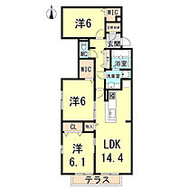 エトワール伏原  ｜ 兵庫県西宮市伏原町（賃貸アパート3LDK・1階・78.67㎡） その2