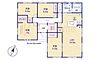 間取り：4LDK＋WIC＋ウォークスルークローク、土地面積250.15m2、建物面積98.54m2