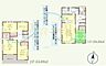 間取り：4LDK＋WIC＋多目的フロア、土地面積210.08m2、建物面積115.09m2