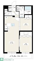 都営三田線 蓮根駅 徒歩4分の賃貸マンション 3階1SLDKの間取り