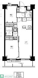 S-RESIDENCE東浦和agua 2LDKの間取図画像