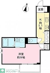 GRANDEPOLAIRE 1Kの間取図画像