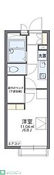 レオパレスNANPEI 1Kの間取図画像