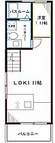 Cocoon.N  ｜ 東京都杉並区西荻北1丁目9-21（賃貸アパート1LDK・3階・27.66㎡） その2