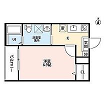 愛知県名古屋市西区笠取町２丁目（賃貸アパート1K・3階・24.18㎡） その2