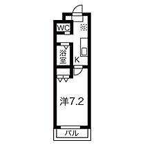 愛知県名古屋市西区秩父通１丁目（賃貸マンション1K・2階・24.47㎡） その2