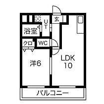 愛知県名古屋市北区杉栄町５丁目（賃貸マンション1LDK・4階・36.91㎡） その2