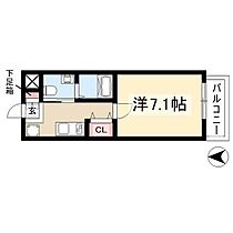 愛知県名古屋市中村区名駅南１丁目（賃貸マンション1K・8階・22.56㎡） その2