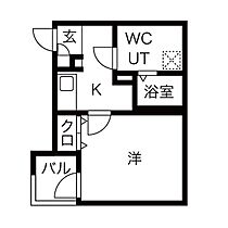 愛知県名古屋市中川区草平町１丁目（賃貸アパート1K・2階・23.80㎡） その2