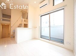 名古屋市営鶴舞線 庄内通駅 徒歩4分の賃貸アパート 2階1Kのリビング/ダイニング