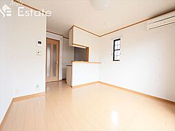 名鉄常滑線 豊田本町駅 徒歩4分の賃貸アパート 2階1LDKのリビング/ダイニング