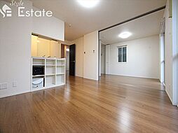 名古屋市営名港線 日比野駅 徒歩10分の賃貸アパート 2階2LDKのリビング/ダイニング