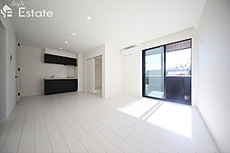 近鉄名古屋線 黄金駅 徒歩8分の賃貸アパート 3階1LDKのリビング/ダイニング