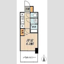 名古屋市営東山線 亀島駅 徒歩9分の賃貸マンション 9階1Kの間取り