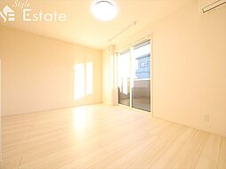 名古屋市営名港線 六番町駅 徒歩9分の賃貸アパート 2階2LDKのリビング/ダイニング