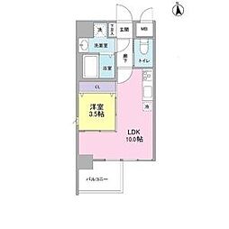 CATTLEYA　GARDEN 7階1LDKの間取り