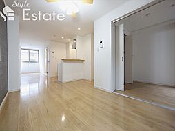 グランレーヴ東別院WEST 4階1LDKのリビング/ダイニング