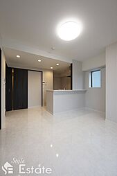 ロータス本陣通 8階1LDKのリビング/ダイニング