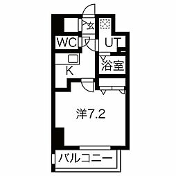 間取図画像 1K