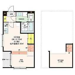 エスパシオ烏森 1階
