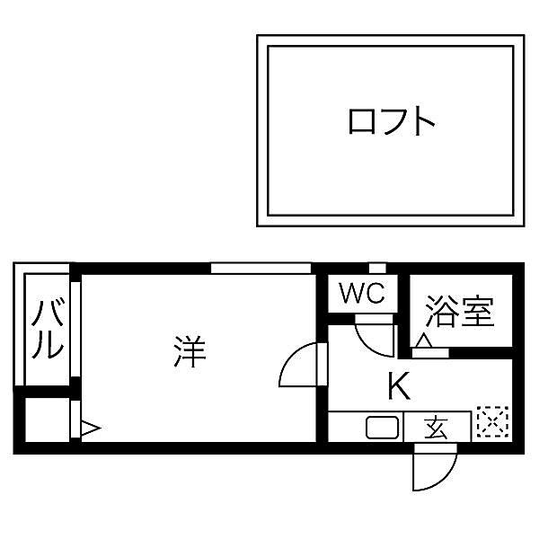 愛知県名古屋市西区栄生３丁目(賃貸アパート1SK・1階・18.84㎡)の写真 その2