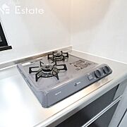 システムキッチン（2口ガスコンロ）